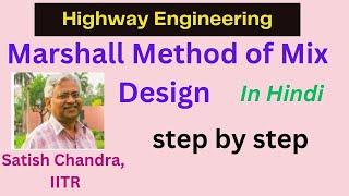 #Marshall Method of #Bituminous Mix Design, #stability and voids analysis, optimum binder content.