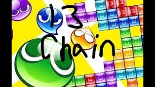 Puyo puyo simulator 13 chain (puyo nexus)