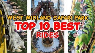 Top 10 rides at West Midland Safari Park -  Bewdley, England | 2022