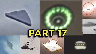 Clear UFO Footage Compilation - Part 17 (UAP to Sleep To)