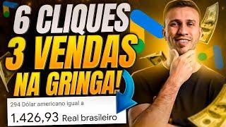 R$1.417 na Gringa Gastando apenas R$168 - Google Ads para Afiliados na Gringa