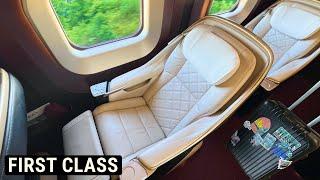 Riding Japan's First Class Bullet Train from Tokyo to Kyoto | SHINKANSEN Kagayaki  