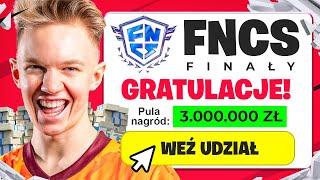 DOSTAŁEM SIĘ na PÓŁFINAŁY FNCS o 3.000.000 ZŁ w Fortnite