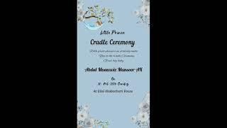 DM for order: cradle Ceremony song editing Birthday song editing Wedding song editing/@saifnatakal