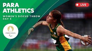 Para Athletics - Women's Discus Throw Final | Day 5 | Paris 2024 Paralympics