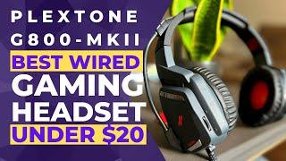 Plextone G800 MK II Review + Gaming Test + Video Test + Mic Test