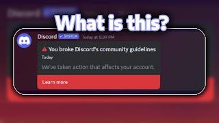 "Your account is limited".. Discord's Warning System!!