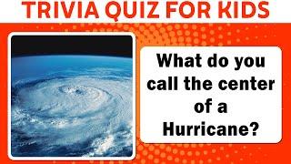 Trivia Quiz for Kids - 20 General Knowledge Questions with Answers