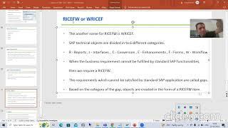 24 - Basics of SAP and ABAP - RICEFW Part1