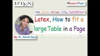 Latex Help |  How to fit a Long Table on a Page