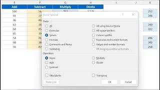 Paste Special in Microsoft Excel | Step-by-Step Complete tutorial