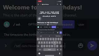 How to set your birthday on discord!