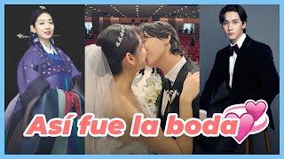 ROMANTIC WEDDING of PARK SHIN HYE and CHOI TAE JOON ️