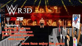 WR3D 2K25 NEW UPDATE | WR3D NEW MOD BY FEDERATION ONLINE| WR3D NEW MOVES NEW PYRO