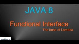 Functional Interface | Lambda Expression in Java By Naren