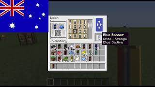 Minecraft Flag Banner Tutorial: Australia - SRPFC
