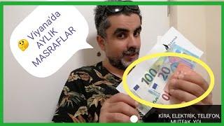 Avusturya Viyana’da Aylık Giderler | Asgari Ücret ile | Kira Elektrik su ve diğer tüm masraflar vlog