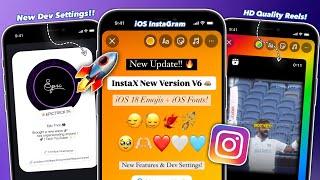 iOS Instagram On Android | iOS 17.4 Emojis + iOS Style Reels | iPhone InstaGram 2024 