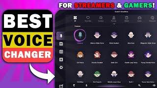 BEST Real-Time Voice Changer for YOUTUBERS & STREAMERS on PC 2024!