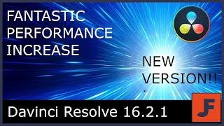 Insane Performance Improvements? - New Davinci Resolve 16.2.1 Studio Benchmarks
