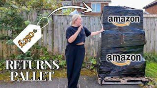 I BOUGHT A £250 AMAZON RETURNS PALLET // WAS IT WORTH IT?!