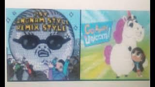 psy vs. Go away unicorn - go gangnam unicorn (mashup)