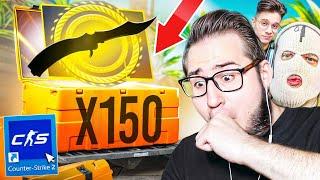 НАКОНЕЦ-ТО!!! ОТКРЫЛ 150 КЕЙСОВ В КС2 и ВЫБИЛ ЭТО?! УДАЧА ВЕРНУЛАСЬ К НАМ В CS2