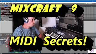 Mixcraft 9 Templates and Other MIDI Secrets