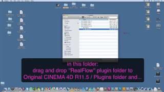 Realflow C4D plugin install fixing MacOS.mov
