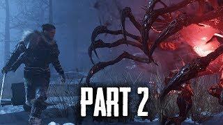 FADE TO SILENCE Gameplay Walkthrough Part 2 - BUILDING AND SAVING THE FIRST SURVIVOR