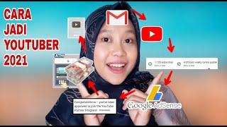 CARA JADI YOUTUBER 2021‼️INI LANGKAH DARI AWAL SAMPE DAPET GAJI YOUTUBE