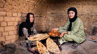 The village that is the farthest | She bread and prepares food in the most traditional style