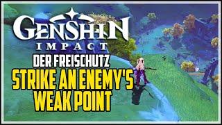 Der Freischutz Achievement Genshin Impact - Strike An Enemy's Weak Point From Extremely Far Away