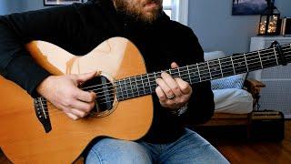 Some songs sound AMAZING on baritone | Acoustic Fingerstyle Guitar