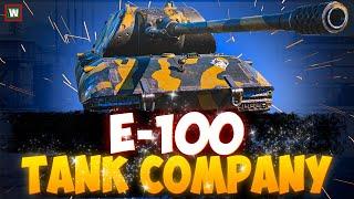 На что способен Е-100 с отрывными экранами в Tank Company