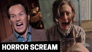 [HORROR SCREAM] Patrick Wilson Scares Vera Farmiga during The Conjuring 3 recordings