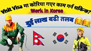 Visit Visa मा Korea गएर काम गर्न सकिन्छ ?/ How to apply Visit Visa In Korea/ Seasonal Visa In Korea