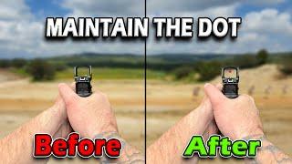 Master the Red Dot; How to Maintain the Dot Under Recoil!