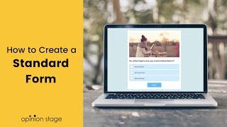 Create a Standard Form