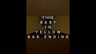 The Baby In Yellow White Rabbit Update | Bad Ending | Horror Game #Shorts | Crown Legend FF /HRS