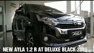 AYLA 2018 | DAIHATSU NEW AYLA 1.2 R AT DELUXE HITAM - INDONESIA