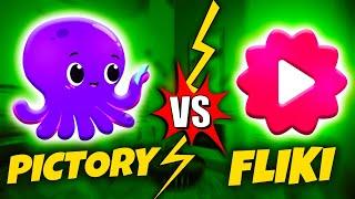 Pictory VS Fliki- Which Is The Best FREE Text To Video Software?