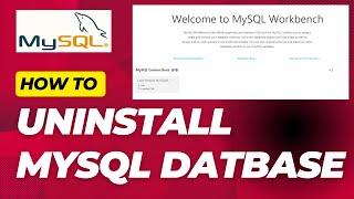 how to uninstall mysql connector in windows 10 | uninstall Mysql Database on windows 10