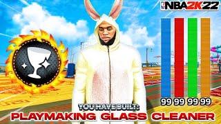 I JUST MADE the “2K20 PLAYMAKING GLASS CLEANER” in NBA 2K22! (BUILD TUTORIAL)
