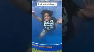 The Dunk Tank Challenge Is One Of Our Favorite Challenges To Do When It’s Hot Outside!