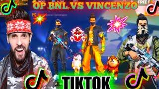 OP BNL VS VINCENZO !! OP BNL ON TIKTOK !! VINCENZO TIKTOK FREE FIRE !! FREE FIRE TIKTOK !! 