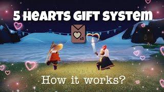 HEART RUSH  5 HEARTS GIFT | sky children of the light | Noob Mode