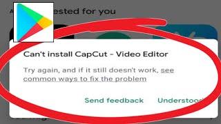 How to solve can't install app From Google Play store | can't install app problem fix 2024