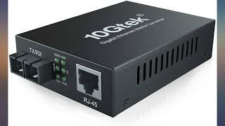 Gigabit Ethernet Media Converter, Dual SC Fiber Connector, multimode, 1310-nm, up review