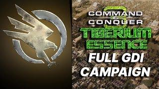 C&C 3 Tiberium Essence | Complete GDI Campaign | Hard Difficulty Gameplay